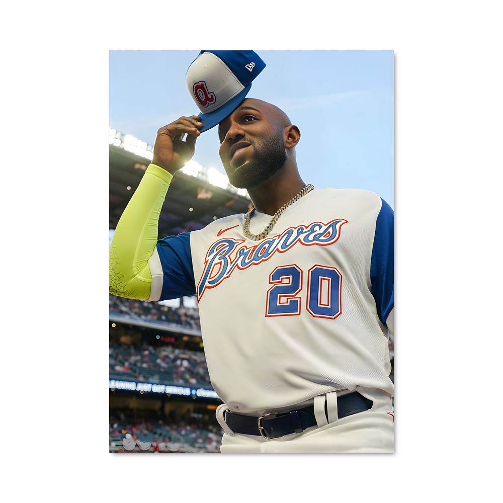 Poster Marcell en Action – affiche Baseball